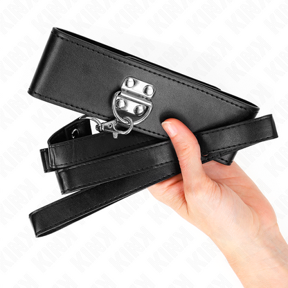 KINK - COLLAR WITH LEASH 116 CM MODEL 2 ADJUSTABLE 36-43 CM X 5 CM