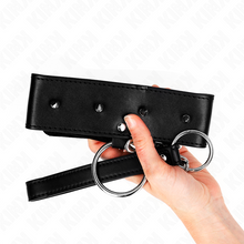 KINK Collar Con Correa Ajustable – Diseño Elegante Con Tachuelas Para Control Y Estilo