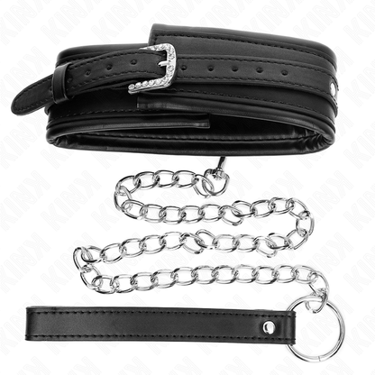 Comprar KINK Collar Con Correa 65 Cm Hebilla Brillante – Diseño Elegante Para Placer Seguro-Noxtic