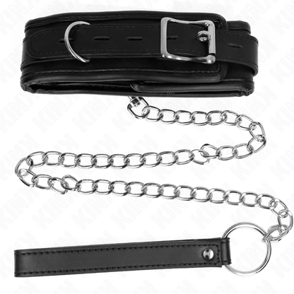 KINK - COLLAR WITH LEASH 65 CM BASIC MODEL MODEL 1 53 X 6 CM
