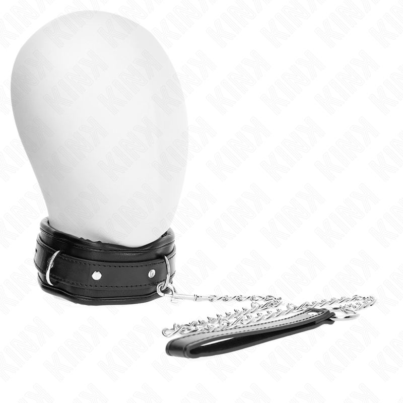 Collare KINK con guinzaglio regolabile 65 cm – Design sofisticato per comfort e controllo