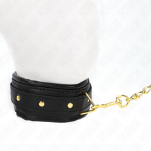 KINK Collar Con Correa Imitación Cuero Modelo 1 – Diseño Elegante Ajustable Para Comodidad Personalizada