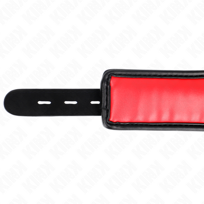 KINK Collar Con Correa Esponja Imitación Cuero Modelo 3 – Diseño Ajustable Para Libertad Sensual