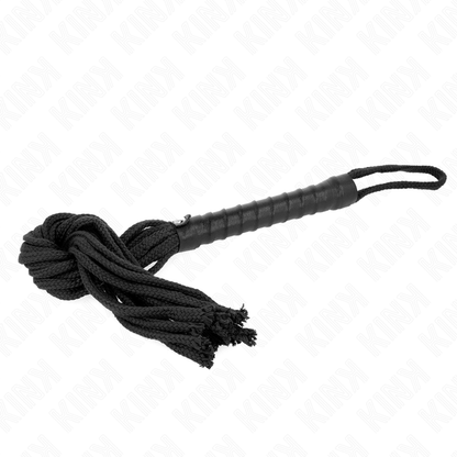 Comprar KINK Látigo De Cuerda Negro 56 Cm – Accesorio Esencial Para Explorar Nuevas Sensaciones-Noxtic