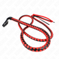 KINK Látigo De Serpiente Largo Rojo 210 Cm – Diseño Elegante Para Juegos De Control Y Placer