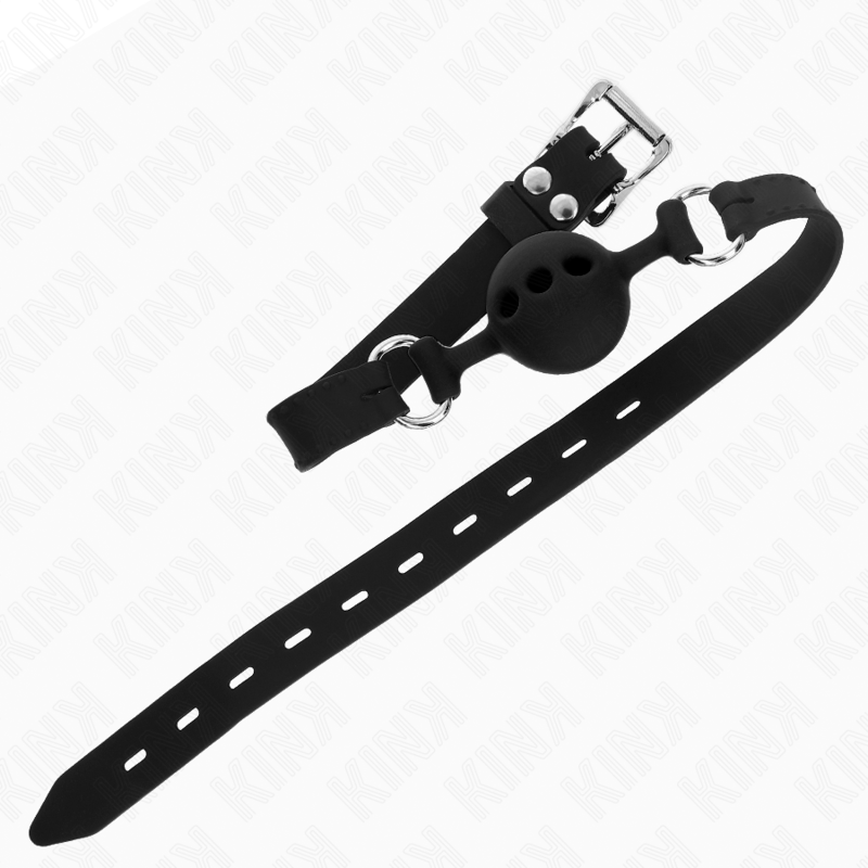 Bavaglio regolabile KINK con sfera in silicone – Design ergonomico per un piacere controllato