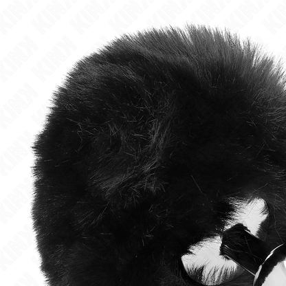 KINK Plug Acero Inoxidable Con Cola De Conejo – Diseño Innovador Para Placer Sensible