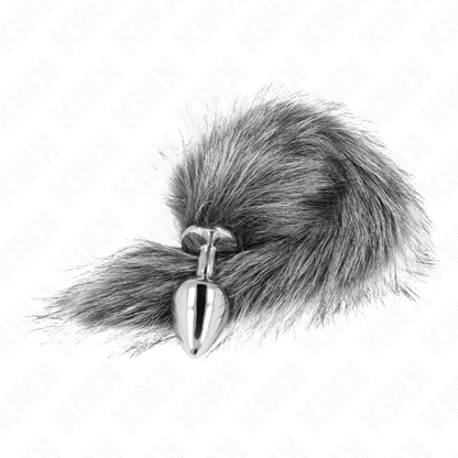 KINK Plug Anal Talla M Con Cola Sintética De 40 Cm – Diseño Ergonómico Para Placer Visual Y Táctil