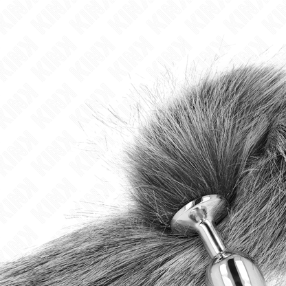 KINK Plug Anal Talla S – Diseño Ergonómico Con Cola Sintética Para Diversión Aventura