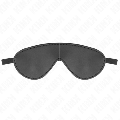 KINK - SINGLE LEATHER BLINDFOLD 19.5 x 7.5 CM