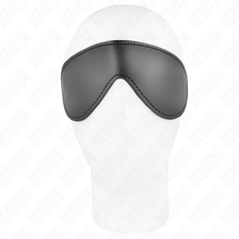 Benda in pelle semplice KINK – Elegante maschera per gli occhi dal design sofisticato per esperienze sensibili