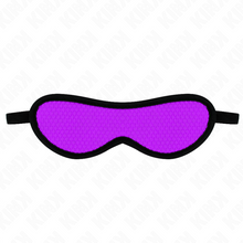 KINK - BENDA TESTURIZZATA A SQUAME CON BORDO RIVESTITO VIOLA 20 x 7 CM