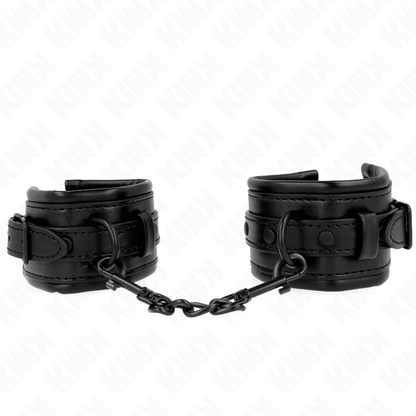 Comprar KINK Muñequeras Ajustables Negras – Diseño Seguro y Estilizado Para Experiencias Únicas-Noxtic