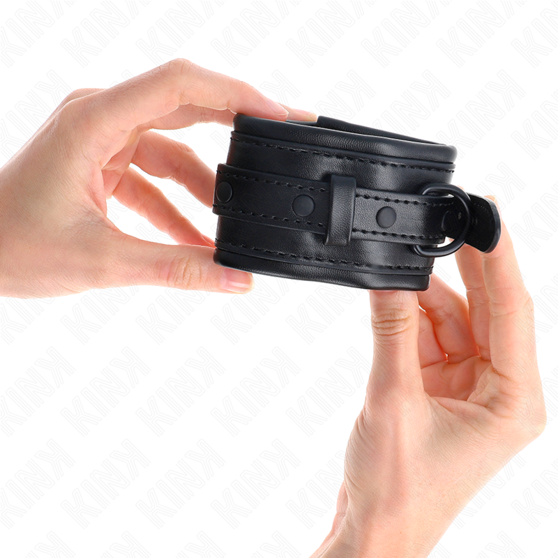 Comprar KINK Muñequeras Ajustables Negras – Diseño Seguro y Estilizado Para Experiencias Únicas-Noxtic