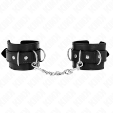 Comprar KINK Muñequeras Con 3 Anillas En D Ajustable Negro – Diseño Elegante Para Exploración Segura Y Estilizada-Noxtic