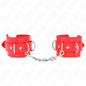 Comprar KINK Muñequeras Con 3 Anillas En D Ajustable Rojo – Diseño Estilizado Para Comodidad Y Estilo-Noxtic