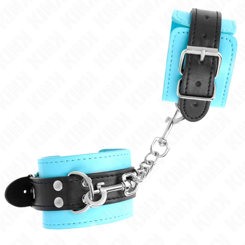 Comprar KINK Muñecas Ajustables Con Gancho Azul – Diseño Elegante Para Comodidad Y Estilo En Experiencias BDSM-Noxtic