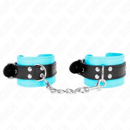 Comprar KINK Muñecas Ajustables Con Gancho Azul – Diseño Elegante Para Comodidad Y Estilo En Experiencias BDSM-Noxtic