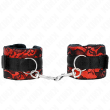 Comprar KINK Muñequeras Cortas De Encaje Terciopelo – Estilo Elegante Para Explorar Tu Placer Íntimo-Noxtic