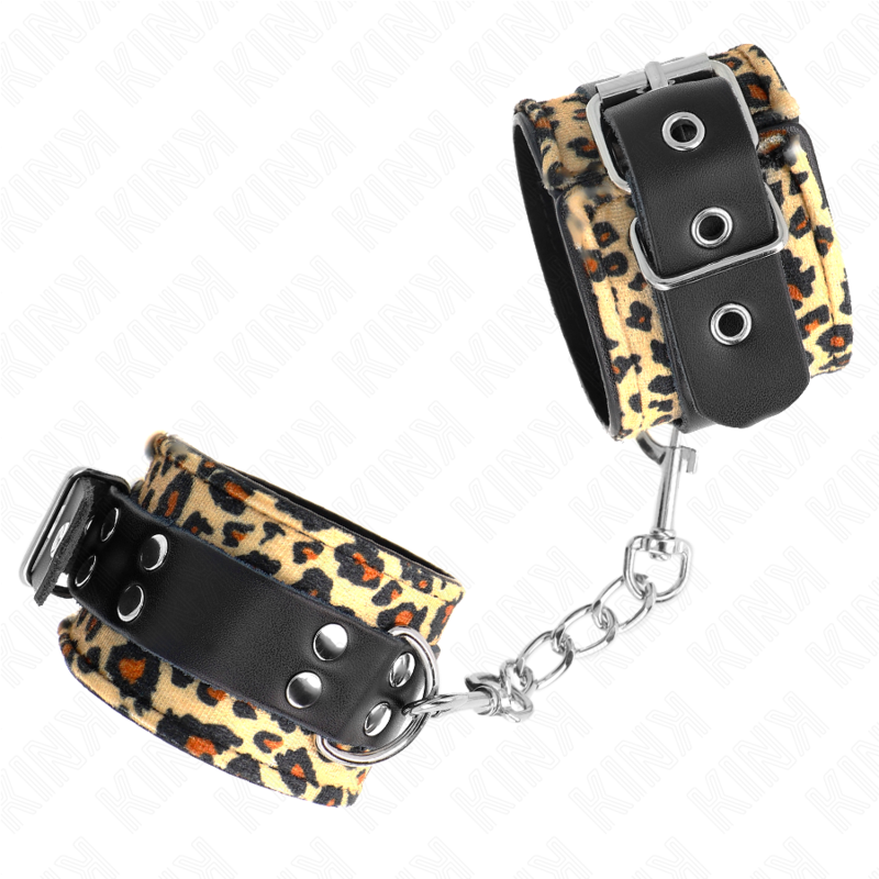 Comprar KINK Muñequera De Cuero Estilo Leopardo – Ajustable Y Elegantemente Diseñada Para Comodidad Y Estilo-Noxtic