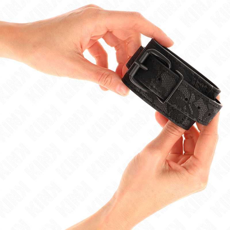 Comprar KINK Muñecas De Encaje Ajustable Negro – Diseño Elegante Con Ajuste Personalizable-Noxtic