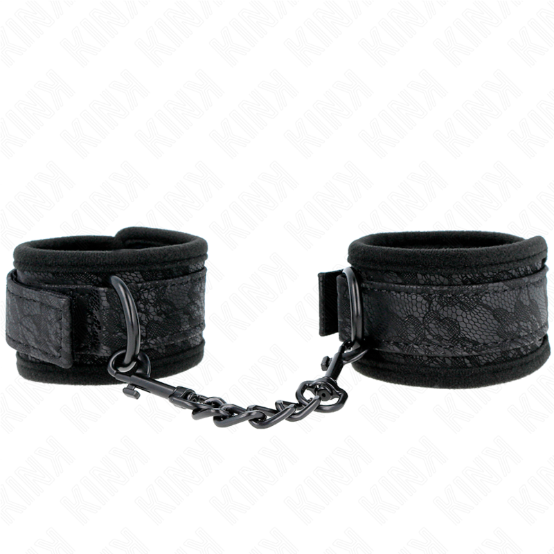 Comprar KINK Muñequera De Encaje Y Neopreno Ajustable Negra – Comodidad Y Estilo Para Explorar Tu Placer-Noxtic