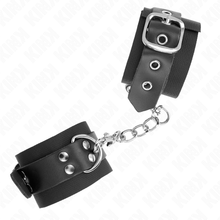 Comprar KINK Muñequeras De Nylon Negro – Diseño Ajustable Para Explorar Tu Placer Con Estilo-Noxtic