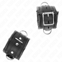 Comprar KINK Muñequeras Estilo Heavy Forro Negro – Ajuste Perfecto Para Experiencias Con Estilo-Noxtic