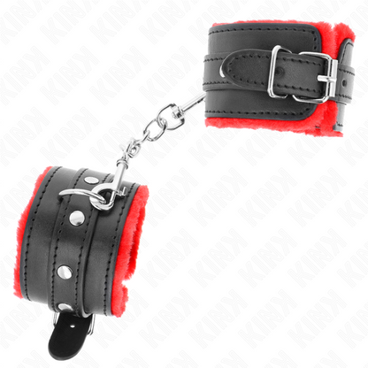 Braccialetti foderati KINK Premium rossi – Design elegante con cinturino regolabile per il massimo comfort