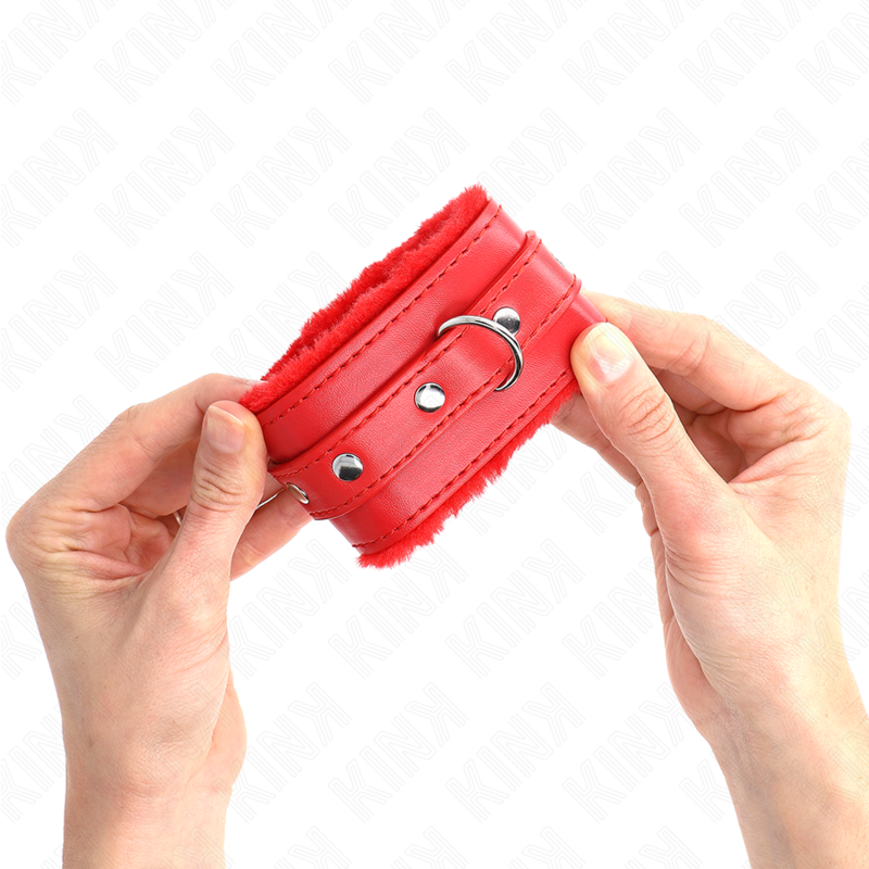Comprar KINK Muñequeras Forradas Premium Rojas – Diseño Elegante Con Correa Ajustable Para Mayor Comodidad-Noxtic