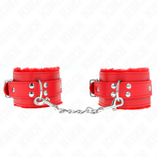 Comprar KINK Muñequeras Forradas Rojas – Diseño Elegante Con Correa Ajustable Para Comodidad Ideal-Noxtic