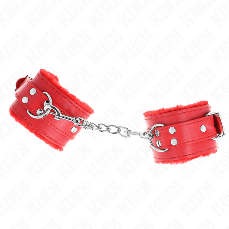 Comprar KINK Muñequeras Forradas Rojas – Diseño Elegante Con Correa Ajustable Para Comodidad Ideal-Noxtic