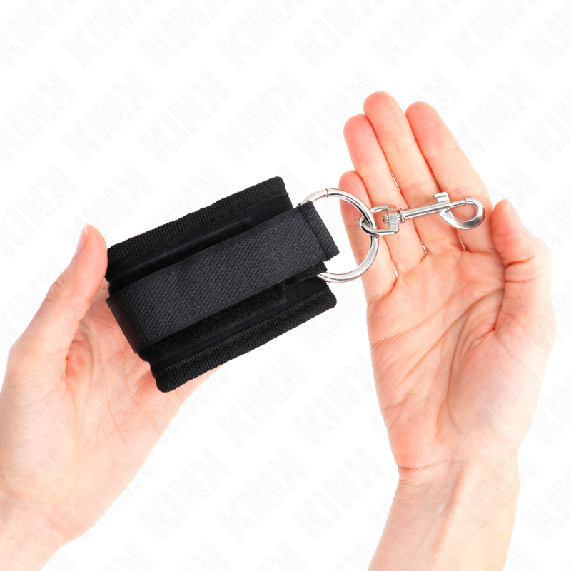 Comprar KINK Muñequeras Negras Ajustables – Diseño Elegante Con Comodidad Personalizable-Noxtic
