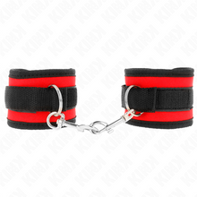 Comprar KINK Muñequeras Nylon Rojo Negro Modelo 2 – Ajuste Perfecto Para Mayor Comodidad y Control-Noxtic