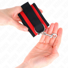 Comprar KINK Muñequeras Nylon Rojo Negro Modelo 2 – Ajuste Perfecto Para Mayor Comodidad y Control-Noxtic