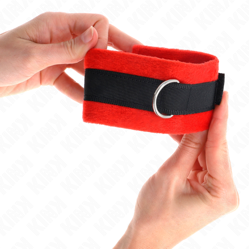 Comprar KINK Muñequeras Para Principiantes Negro-Rojo – Diseño Elegante Para Una Exploración Segura-Noxtic