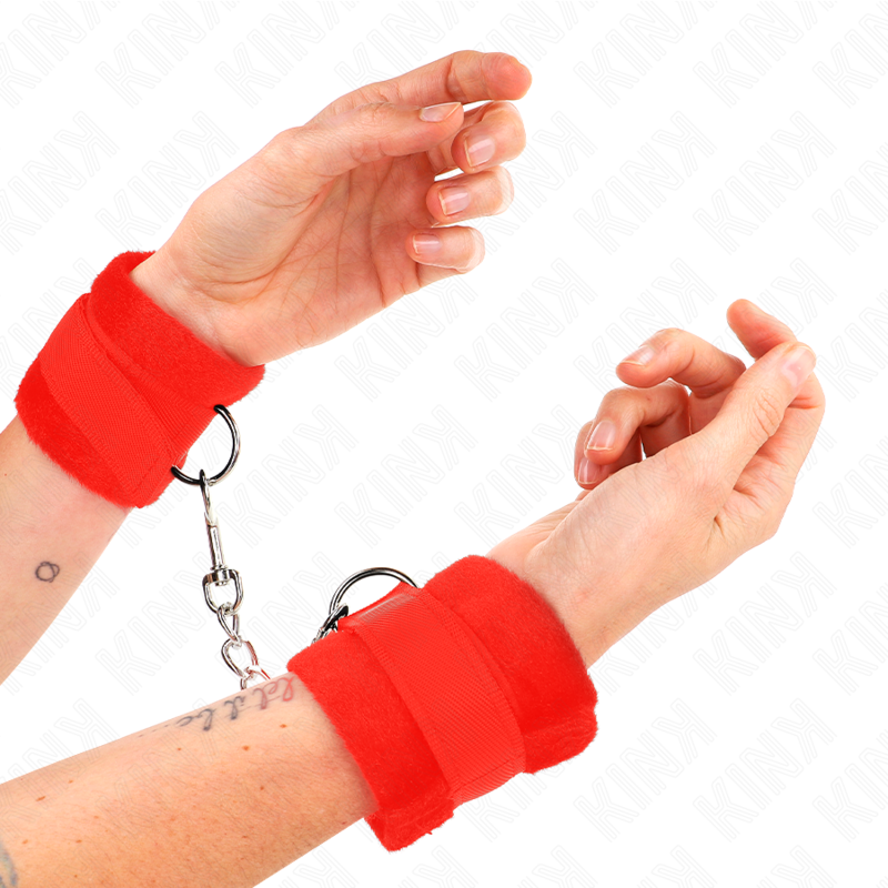 Comprar KINK Muñequeras Para Principiantes Rojas – Diseño Estilizado Para Una Exploración Segura y Confortable-Noxtic