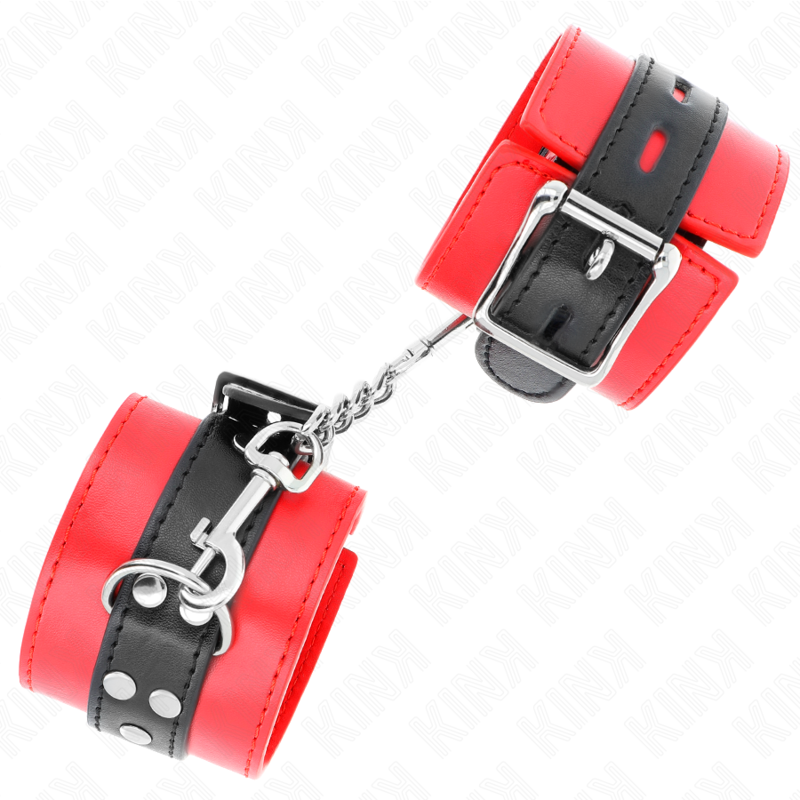 Comprar KINK Muñequera Roja Con Correa Negra Ajustable – Diseño Elegante Para Comodidad Y Control-Noxtic