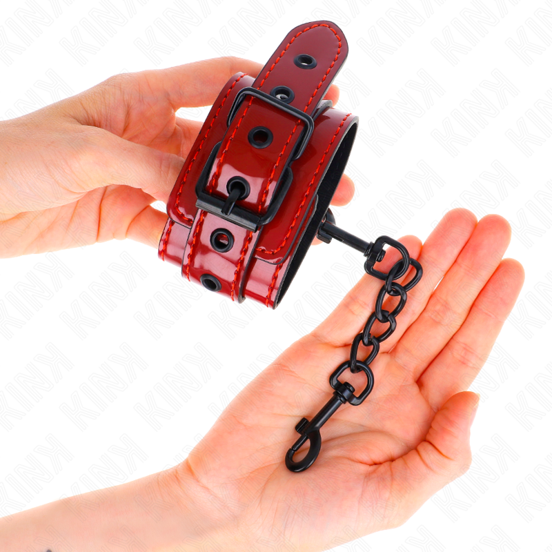 Comprar KINK Muñequeras Rojo Oscuro 23 X 5 Cm – Accesorio Stylish Con Comodidad y Seguridad-Noxtic