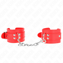 Comprar KINK Muñequeras Sencillas Rojas – Diseño Ajustable Para Comodidad y Estilo-Noxtic