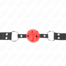 KINK Mordaza De Bola Transpirable 4 cm – Diseño Ajustable Para Comodidad Personalizada