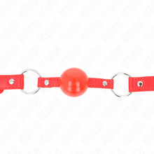 Comprar KINK Mordaza De Bola 4 Cm TPE Con Candado Rojo – Diseño Elegante Para Control Y Comodidad-Noxtic
