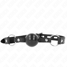 Comprar KINK Mordaza De Bola 4 Cm TPE Negro – Diseño Ergonómico Para Comodidad Y Control-Noxtic