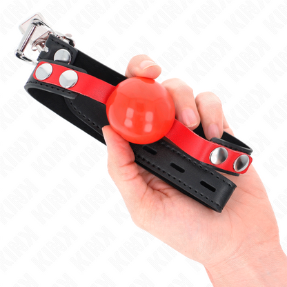 KINK Mordaza De Bola Suave 4 Cm – Diseño Ajustable Para Comodidad En Juegos De Exploración