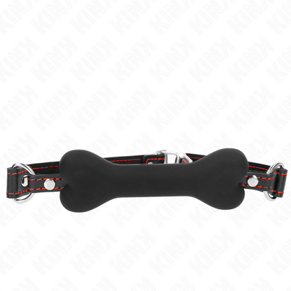 Comprar KINK Mordaza De Hueso 12 Cm Negro – Diseño Sofisticado Para Exploración Confortable-Noxtic