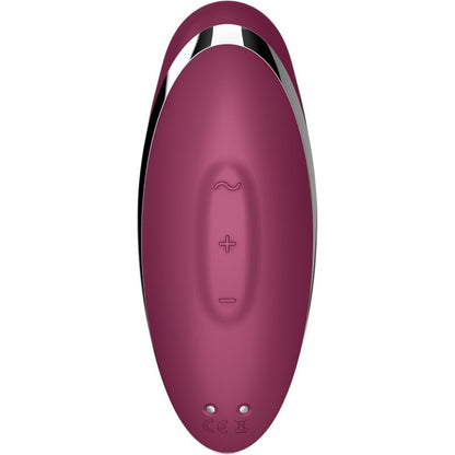Comprar Satisfyer Tap Climax 2 Rojo – Vibrador Con Diseño Ergonómico Y Silicona Hipoalergénica-Noxtic