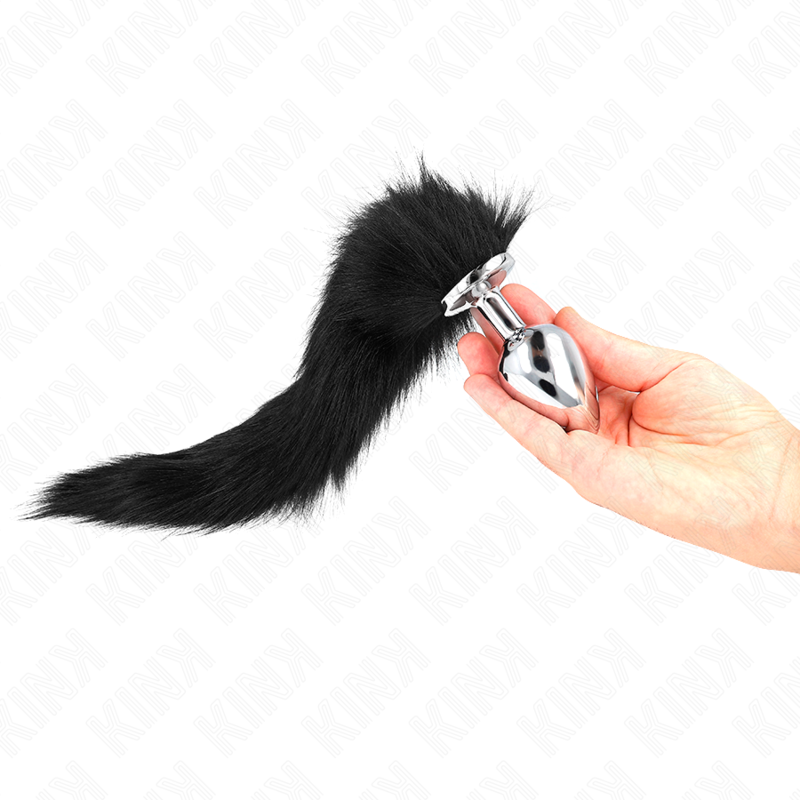 Comprar KINK Plug Anal Talla L Con Cola Sintética – Diseño Atractivo Para Placer Sensorial-Noxtic