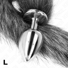 Comprar KINK Plug Anal Talla L 10x4 cm Con Cola Sintética 40 cm – Diseño Elegante Para Experiencias Divertidas-Noxtic