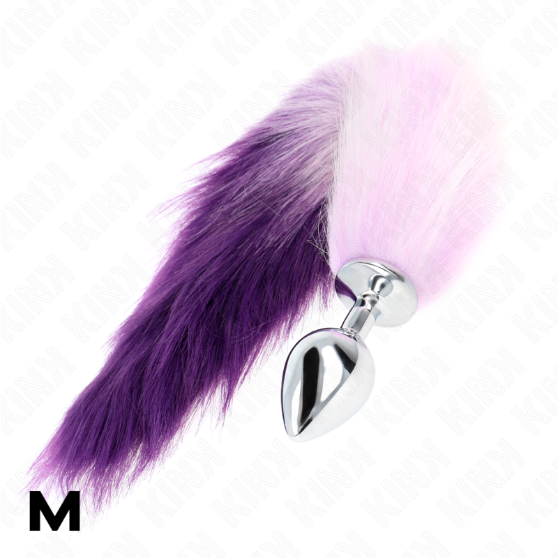 Comprar KINK Plug Anal Talla M 8 x 3.5 cm – Diseño Con Cola Sintética Para Exploración Sensual-Noxtic