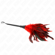 Giocattolo solletico KINK Red Chicken Feather – Design morbido per esperienze sensoriali uniche